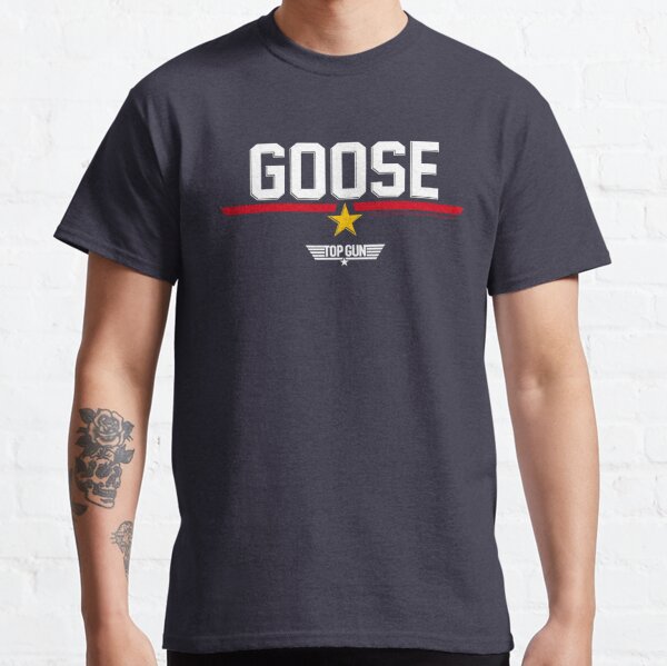 Top Gun Classic Goose Vintage Collegiate Logo Classic T-Shirt