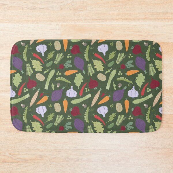 Item preview, Go Vegetarian. Seamless pattern vegetables designed and sold by Nattalu.