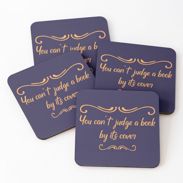 Item preview,  You can't judge a book by its cover, Motivational quotes, positive words and inspirational sayings for encouraging to do the best in your life. designed and sold by Quotesgallery.