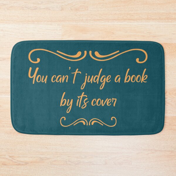 Item preview,  You can't judge a book by its cover, Motivational quotes, positive words and inspirational sayings for encouraging to do the best in your life. designed and sold by Quotesgallery.