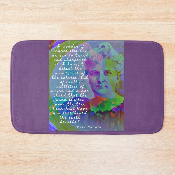 Item preview,  Kate chopin portrait and quote: designed and sold by artbleed.