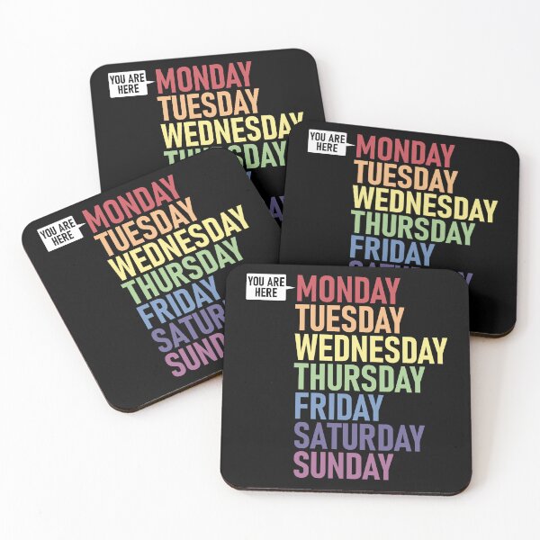Item preview, MONDAY "You Are Here" designed and sold by Decamegashop.