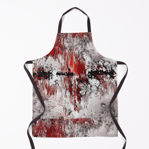 Item preview, White red black abstraction designed and sold by rolffimages.