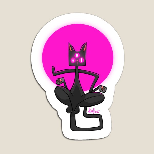 Artikelvorschau, Dreiäugige Zauberkatze entworfen und verkauft von drawject.