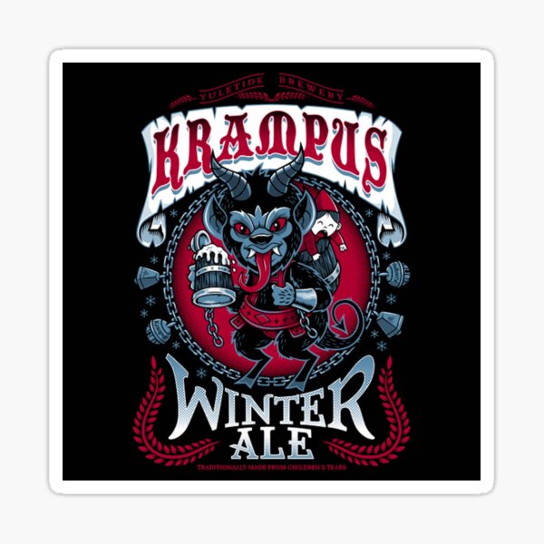 Item preview, KRAMPUS WINTER ALE designed and sold by HAUNTERSDEPOT.