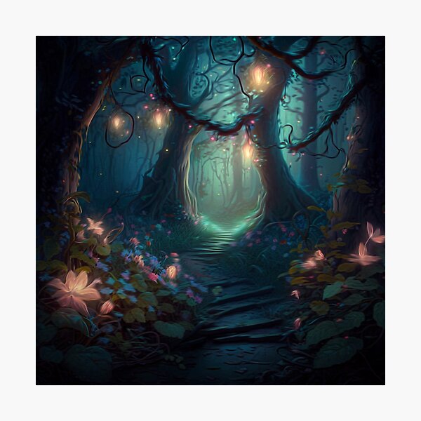 Item preview, Fairy Forest designed and sold by Dawn van Doorn.