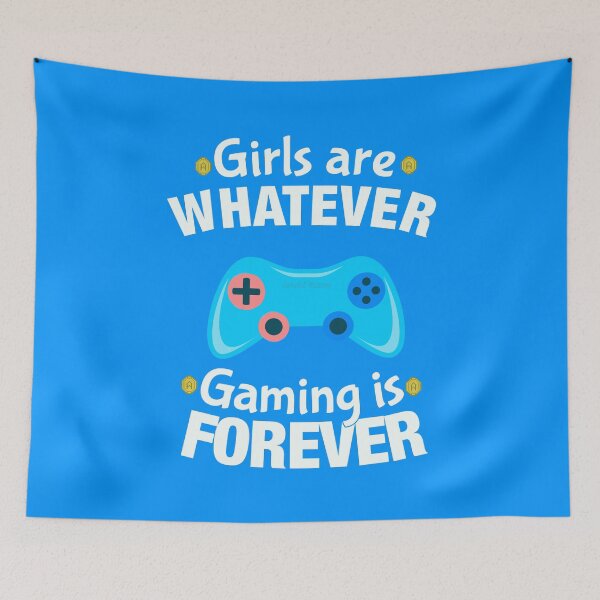 Item preview, Girls Are Whatever Gaming is Forever designed and sold by ArashiiGames.