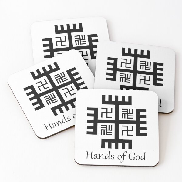 Item preview, slavic god symbol hands of god designed and sold by PaganOnline.