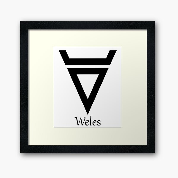 Item preview, Symbol of slavic god Weles designed and sold by PaganOnline.