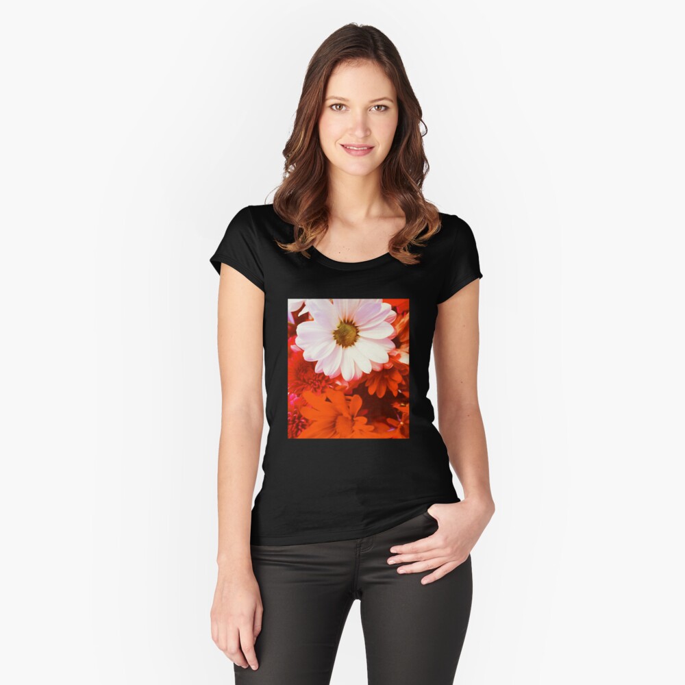 Item preview, Fitted Scoop T-Shirt designed and sold by OneDayArt.
