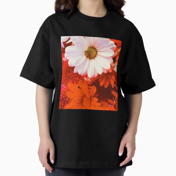 Daisy in the Red Oversized T-Shirt