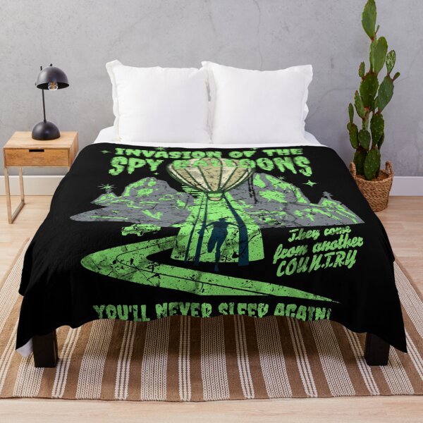 Item preview, Invasion of the Spy Balloons UFO Funny Parody designed and sold by LumbardaDesigns.