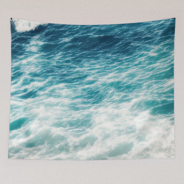 Item preview, Blue Ocean Waves designed and sold by CraftingHouse.