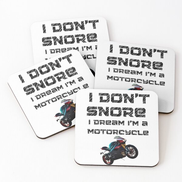 Item preview, I Don't Snore I Dream I Am A Motorcycle designed and sold by leshewle.