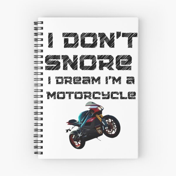 Item preview, I Don't Snore I Dream I Am A Motorcycle designed and sold by leshewle.