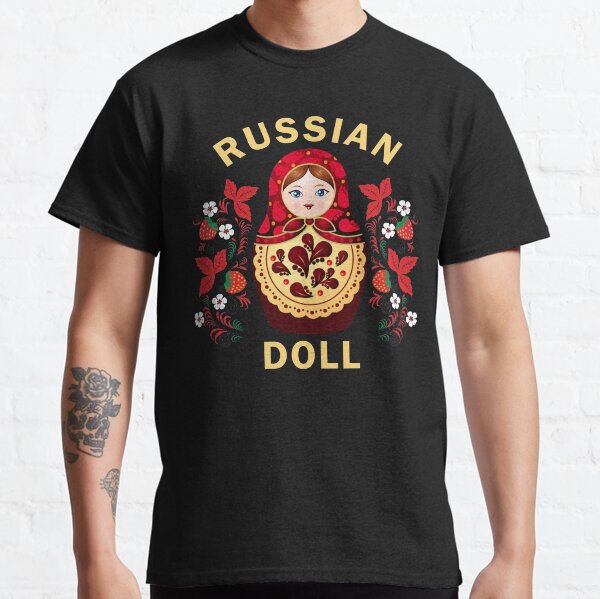Matryoshka Doll Russian Doll Khokhloma T-shirt classique