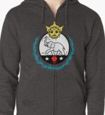 Coat of Arms of Jungahora. Zipped Hoodie