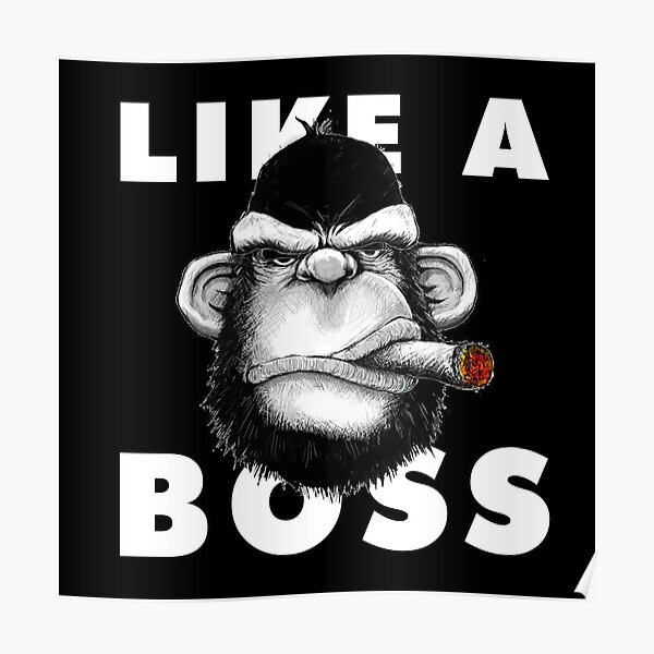 Monkey Boss for Sale | Redbubble