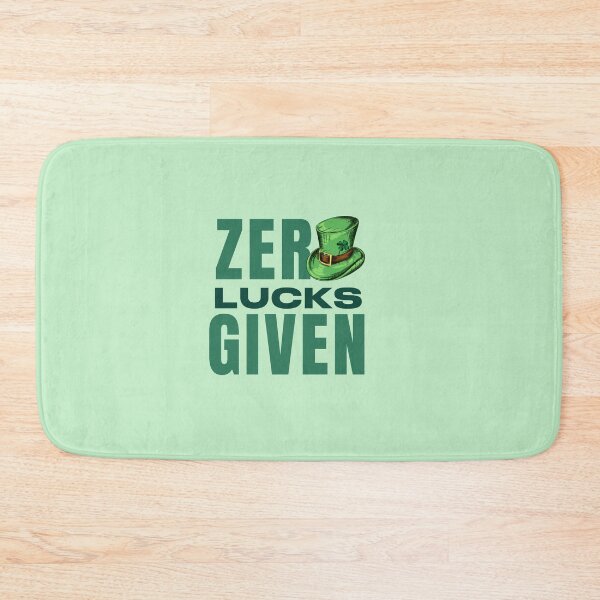 Item preview, ZERO LUCKS GIVEN - st patricks day designed and sold by POPCulturejb.