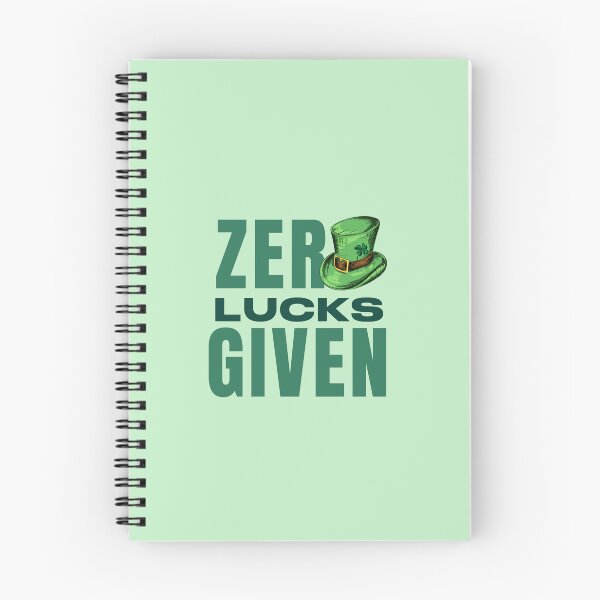 Item preview, ZERO LUCKS GIVEN - st patricks day designed and sold by POPCulturejb.