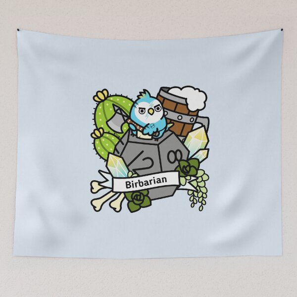 Item preview, Birbarian Hilda designed and sold by birdhism.