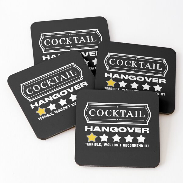 Item preview, COCKTAIL Hangover wouldn't recommend  designed and sold by POPCulturejb.