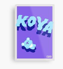 BT21 Koya Metal Print