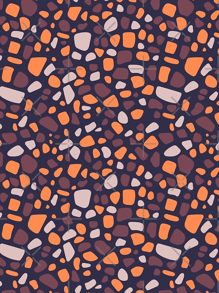 Thumbnail 5 von 5, Grafik T-Shirt, Terrazzo Orange designt und verkauft von sionia-art.
