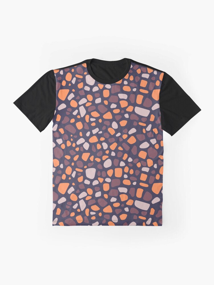 Thumbnail 4 von 5, Grafik T-Shirt, Terrazzo Orange designt und verkauft von sionia-art.