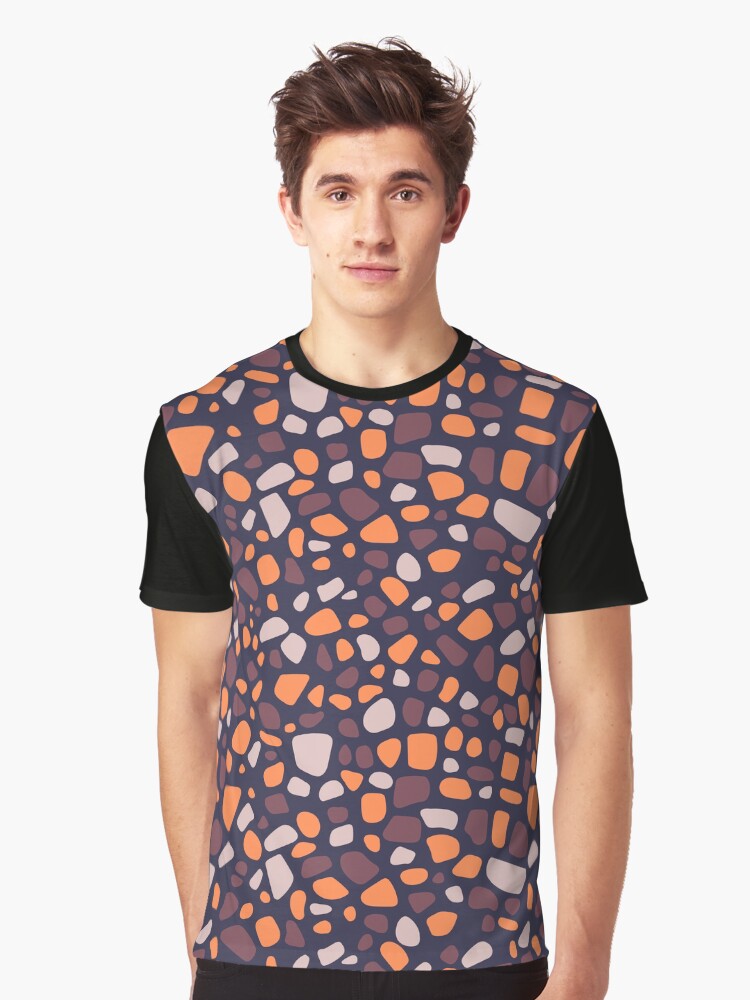 Thumbnail 1 von 5, Grafik T-Shirt, Terrazzo Orange designt und verkauft von sionia-art.