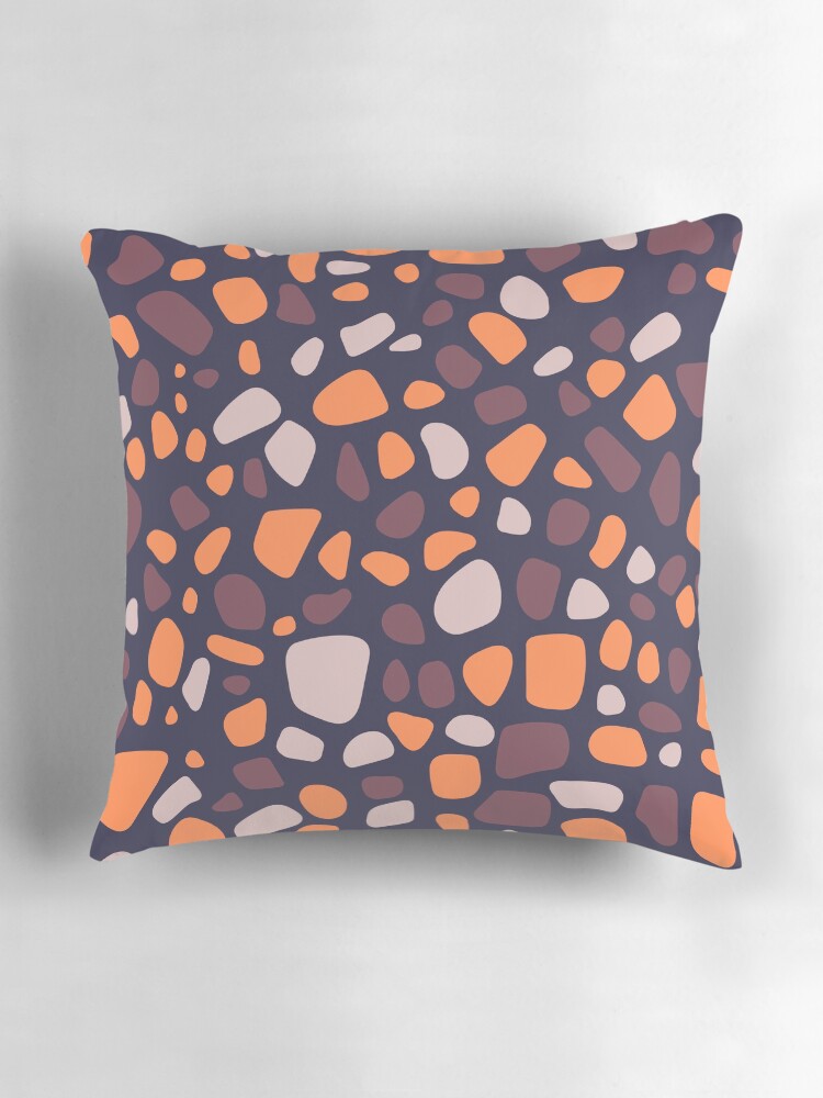 Thumbnail 3 von 4, Kissen, Terrazzo Orange designt und verkauft von sionia-art.