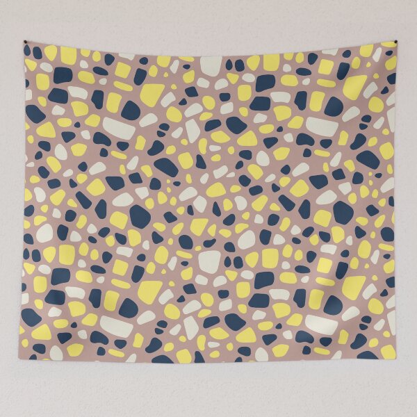 Item preview, Terrazzo Pattern Yellow designed and sold by sionia-art.