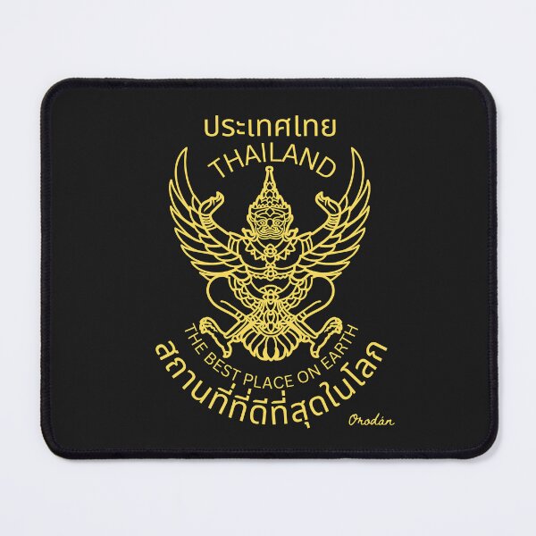 Item preview, THAILAND, THE BEST PLACE ON EARTH.-(BADGE STYLE)The Emblem of Thatland-travel tourism Thailand designed and sold by IORODAN.