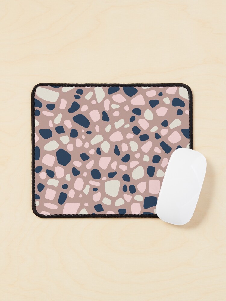 Thumbnail 1 von 5, Mauspad, Terrazzo Rosa designt und verkauft von sionia-art.