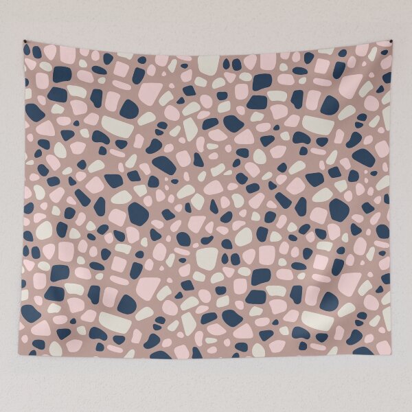Item preview, Terrazzo Pattern Pink designed and sold by sionia-art.