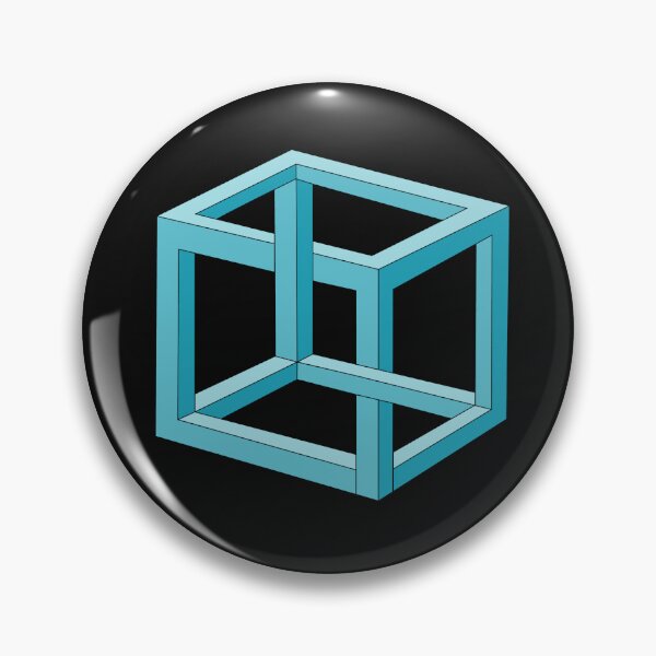Item preview, Necker's Optical Illusion Cube designed and sold by ScienceSource.