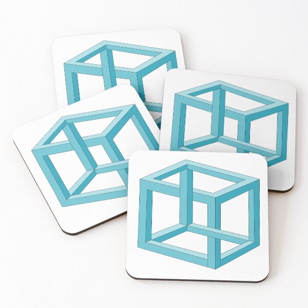Item preview, Necker's Optical Illusion Cube designed and sold by ScienceSource.