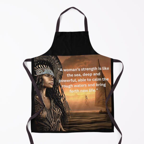 Item preview, "A woman's strength is like the sea" designed and sold by PHILLIE717.