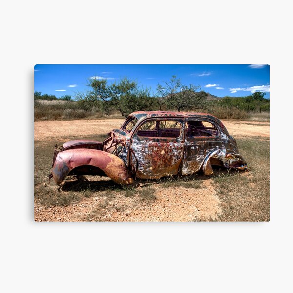 Item preview, Bullet Riddled Rusting Hulk designed and sold by LarryNaderPhoto.