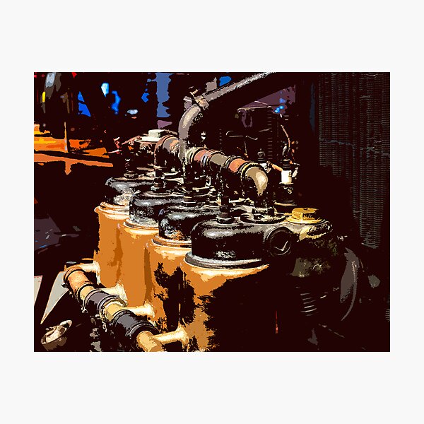 Tractor Photographic Print