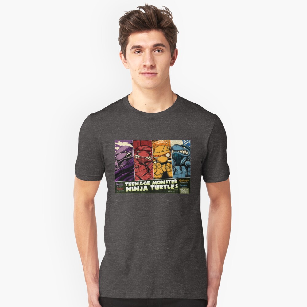 Teenage Monster Ninja Turtles Slim Fit T-Shirt