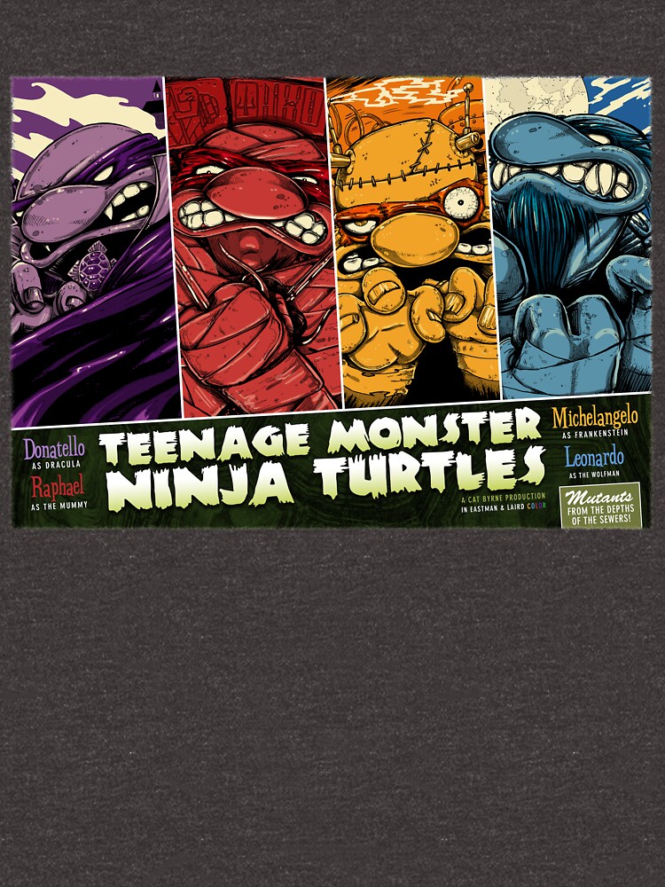 Teenage Monster Ninja Turtles by mizzlecat