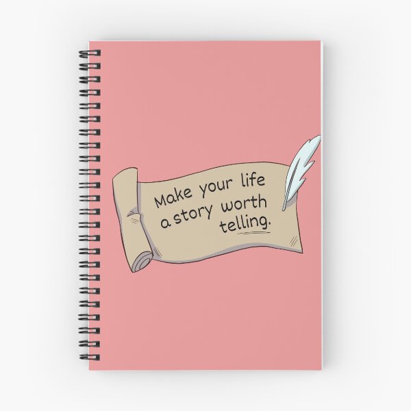 Item preview, make your life story worth telling Quil design designed and sold by motivationhood.