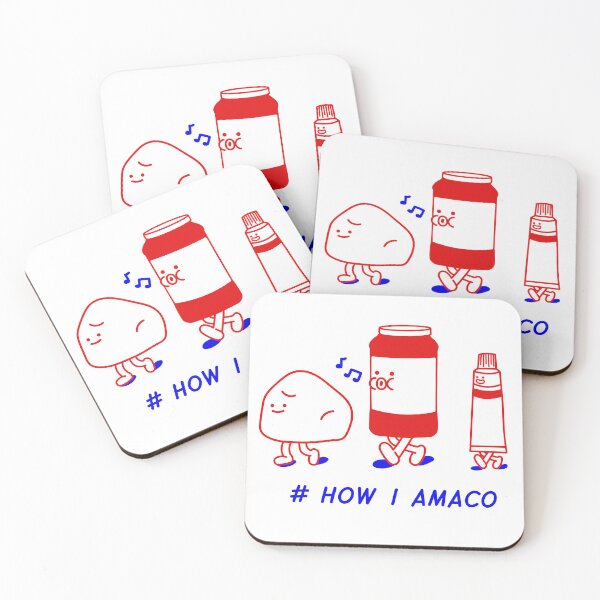 Item preview, #HowIAMACO Red and Blue  designed and sold by amacobrent.