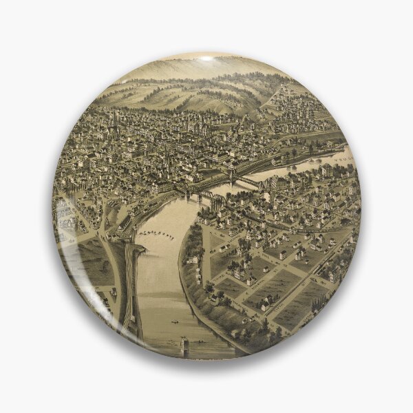 Item preview, Connellsville, Pennsylvania (1897) designed and sold by allhistory.