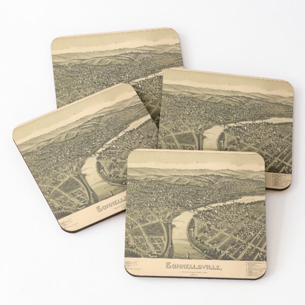 Item preview, Connellsville, Pennsylvania (1897) designed and sold by allhistory.