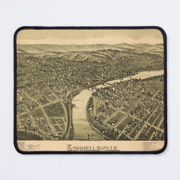 Item preview, Connellsville, Pennsylvania (1897) designed and sold by allhistory.