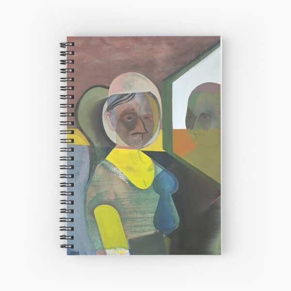 The Reflection is Me Spiral Notebook