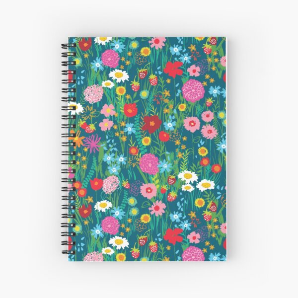 Wildflowers Spiral Notebook