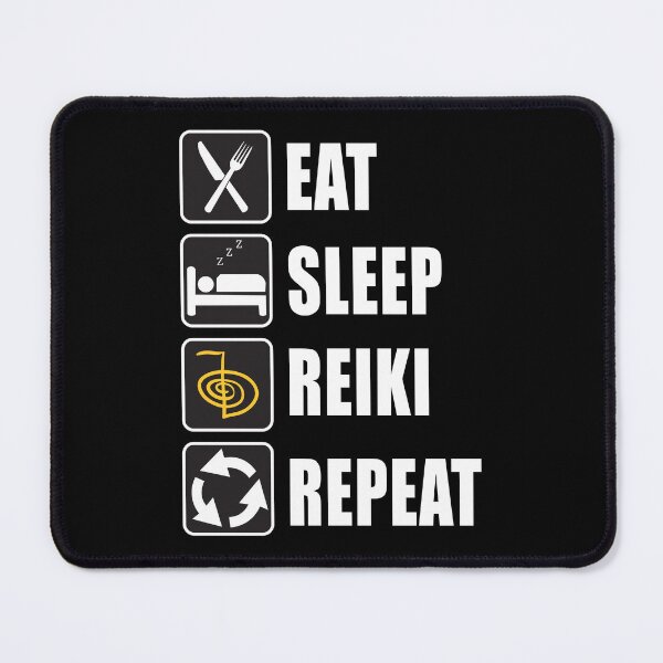 Item preview, Eat Sleep Reiki Repeat designed and sold by CarrieTDesigns.